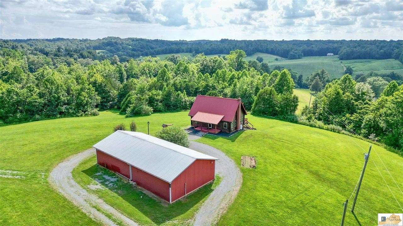 23.5 Acres of Land with Home for Sale in Columbia, Kentucky