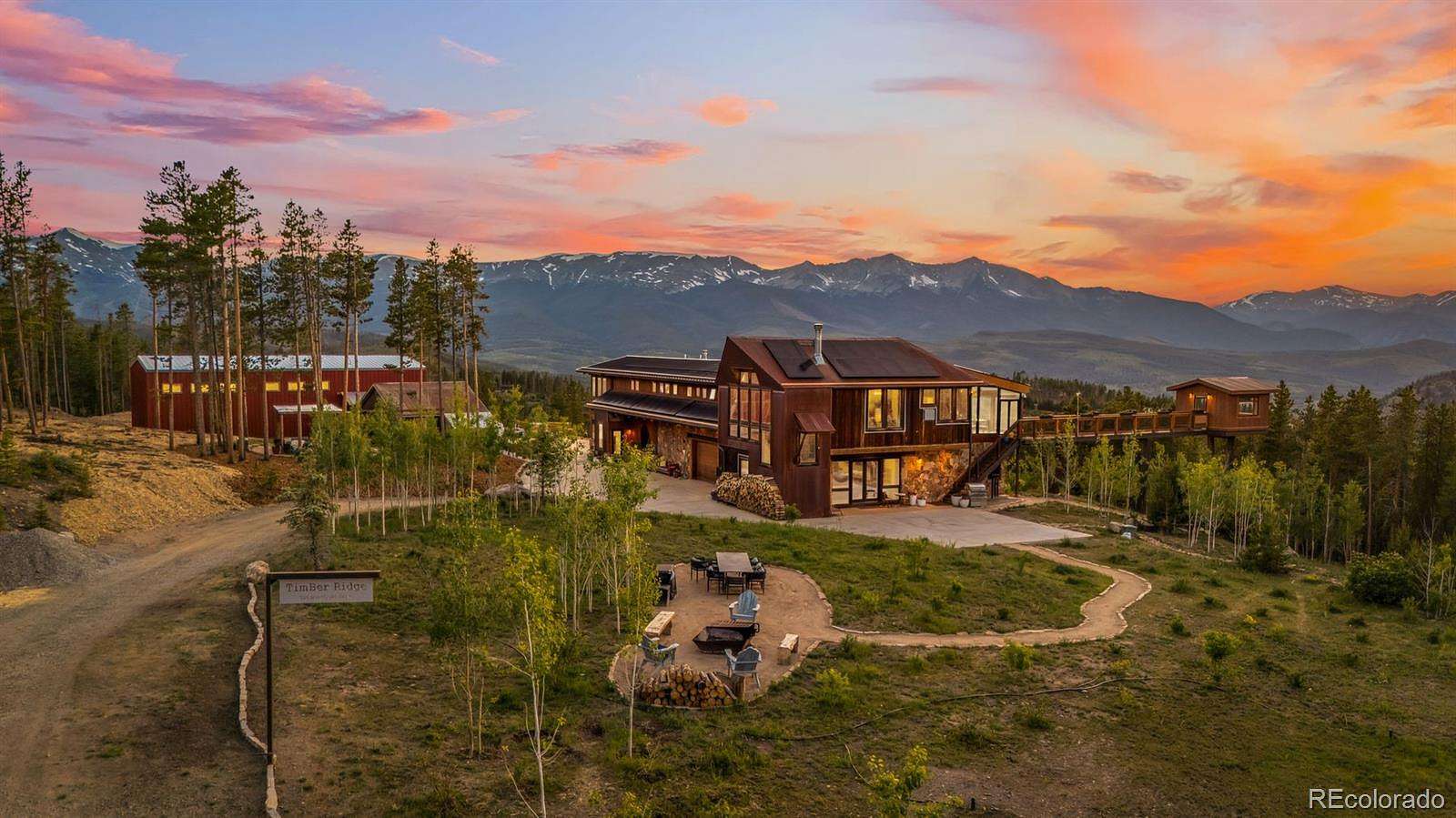 20.5 Acres of Land with Home for Sale in Breckenridge, Colorado