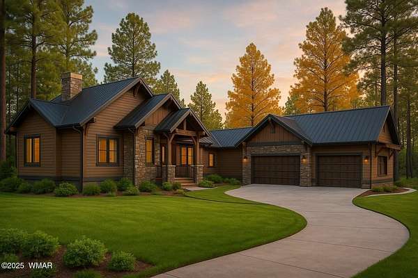 5 Acres of Residential Land with Home for Sale in Vernon, Arizona