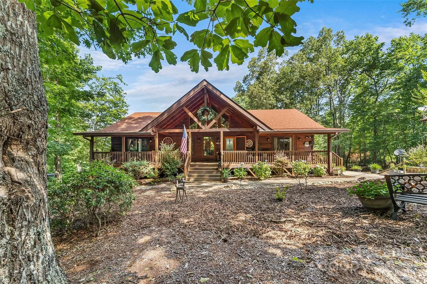 9.5 Acres of Land with Home for Sale in Nebo, North Carolina