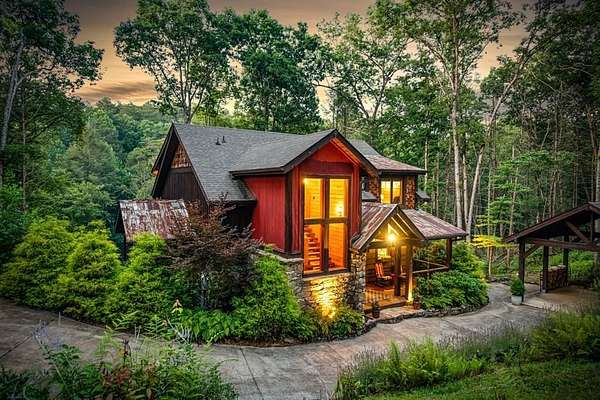 2.18 Acres of Residential Land with Home for Sale in Blue Ridge, Georgia