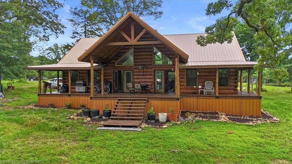 76 Acres of Land with Home for Sale in Talihina, Oklahoma