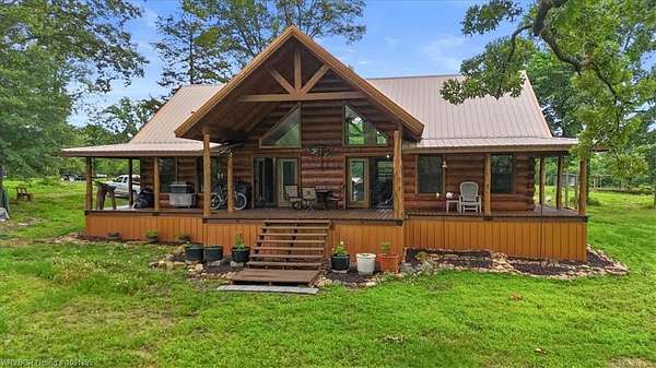 76 Acres of Land with Home for Sale in Talihina, Oklahoma