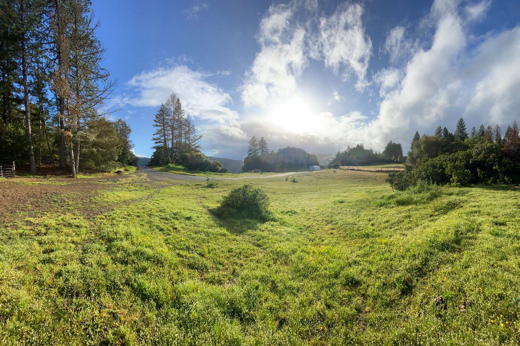 2 Acres of Recreational Land & Farm for Lease in Redwood Valley, California