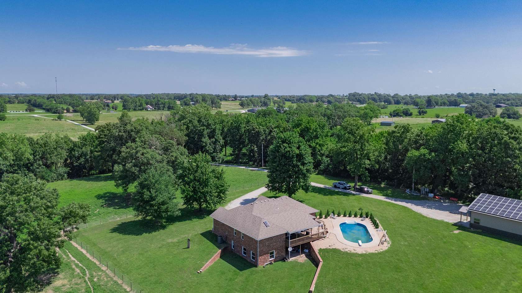 6.7 Acres of Residential Land with Home for Sale in Buffalo, Missouri