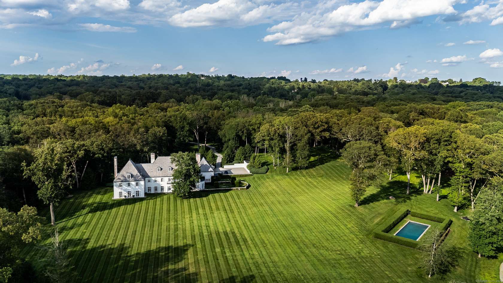 52 Acres of Recreational Land with Home for Sale in New Canaan, Connecticut