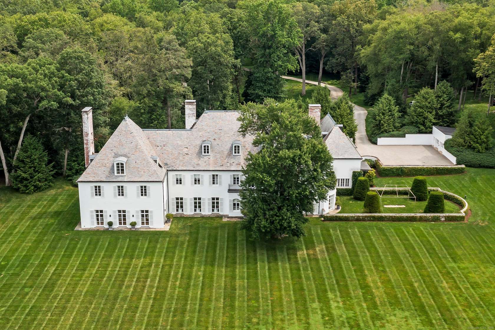 52 Acres of Recreational Land with Home for Sale in New Canaan, Connecticut
