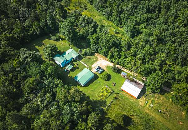 155 Acres of Land with Home for Sale in Black, Missouri