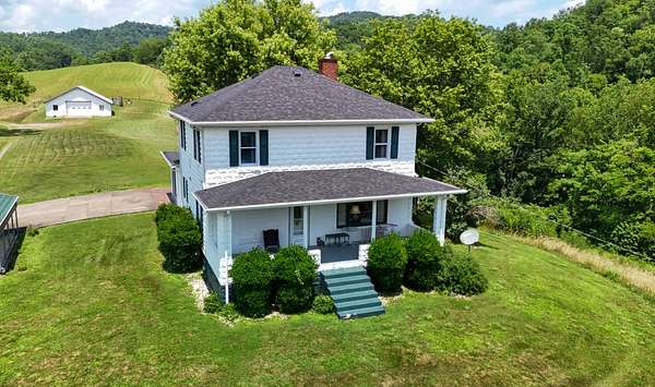 144 Acres of Land with Home for Sale in Gassaway, West Virginia