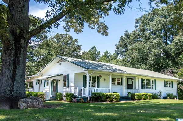 8.42 Acres of Land with Home for Sale in Oxford, Alabama
