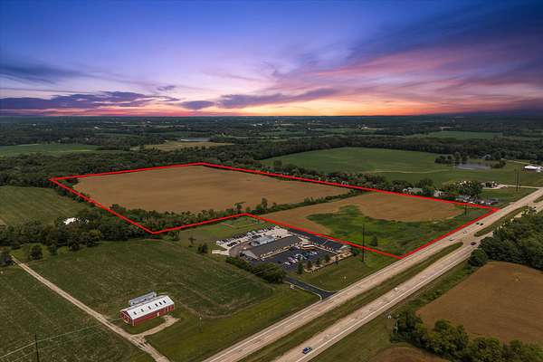 46.6 Acres of Mixed-Use Land for Sale in Salem Lakes, Wisconsin