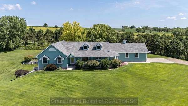 10 Acres of Land with Home for Sale in Dannebrog, Nebraska