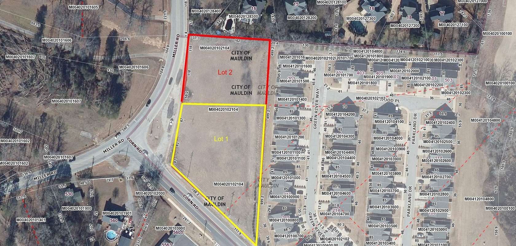1 Acre of Commercial Land for Sale in Mauldin, South Carolina