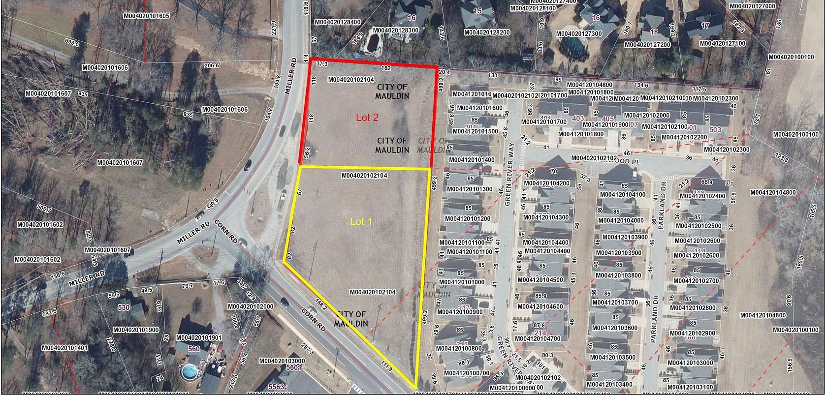 1 Acre of Commercial Land for Sale in Mauldin, South Carolina