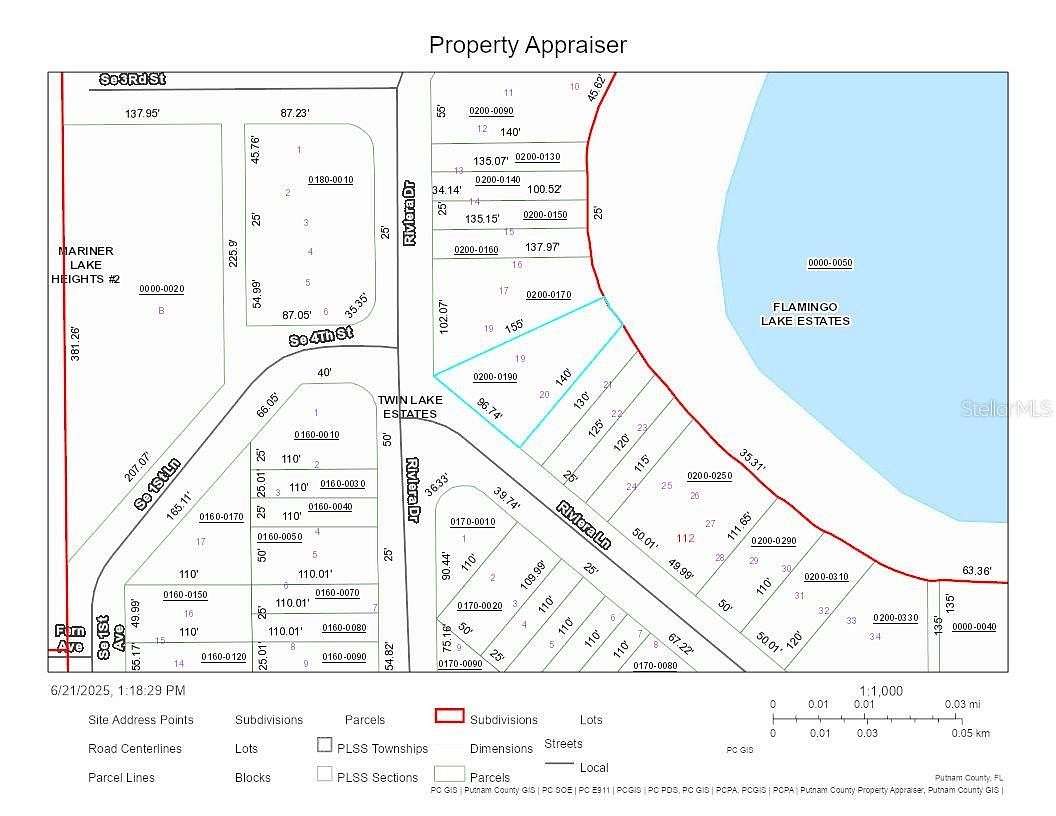0.24 Acres of Residential Land for Sale in Crescent City, Florida