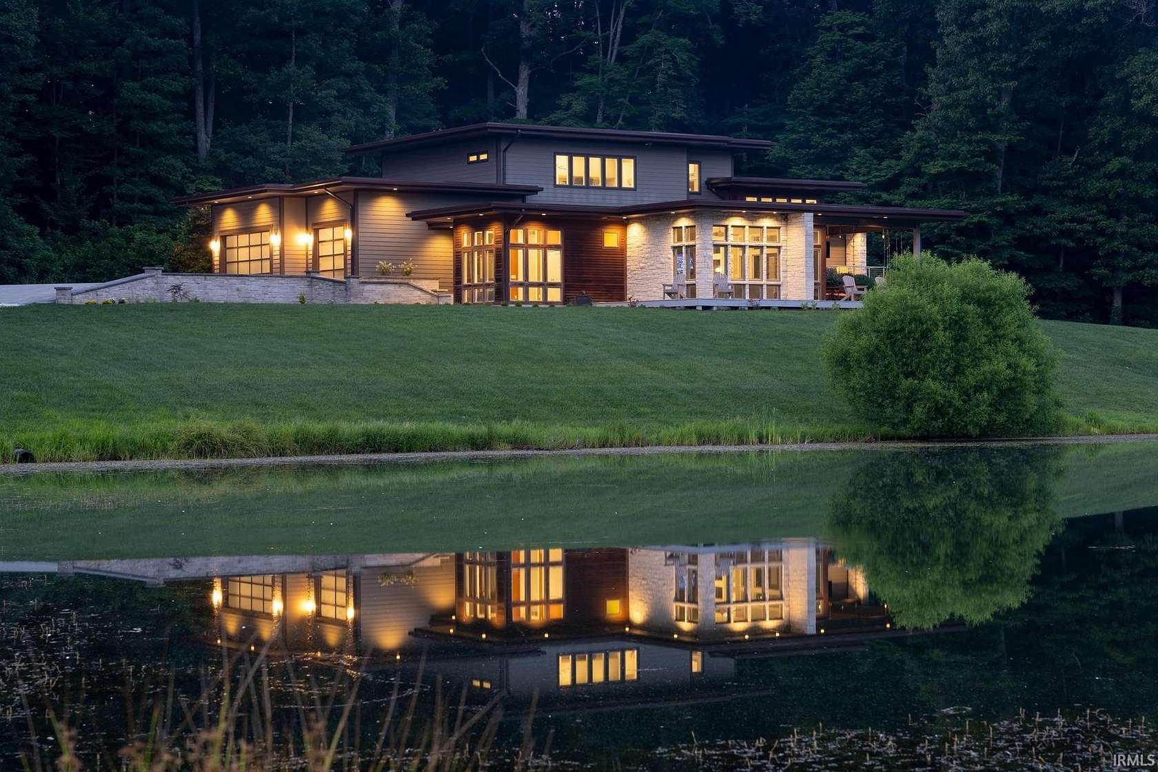 23 Acres of Land with Home for Sale in Bloomington, Indiana