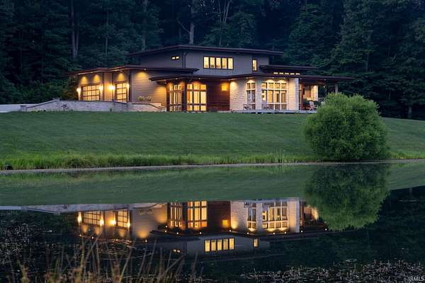 23 Acres of Land with Home for Sale in Bloomington, Indiana