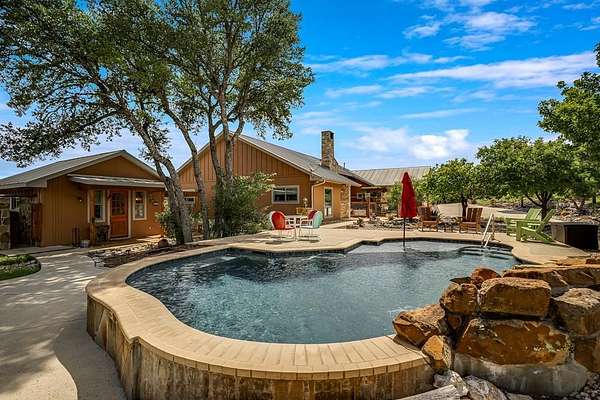 5.74 Acres of Residential Land with Home for Sale in Comfort, Texas