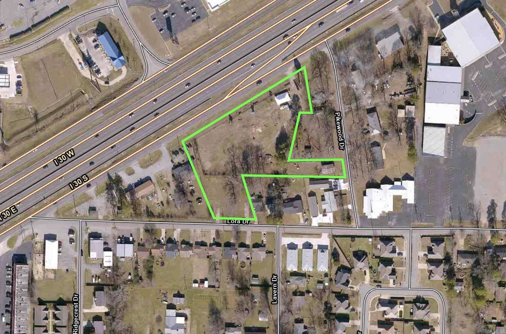 3 Acres of Commercial Land for Sale in Bryant, Arkansas