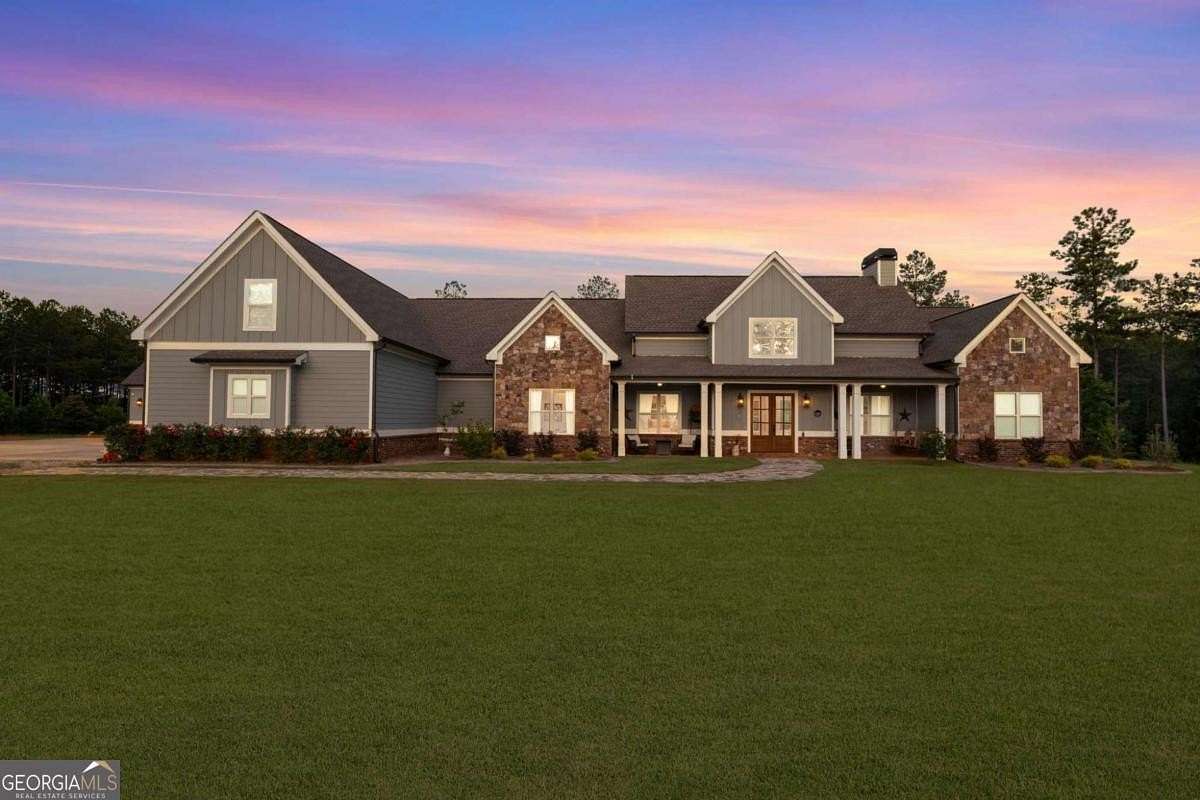 27 Acres of Recreational Land with Home for Sale in Danielsville, Georgia