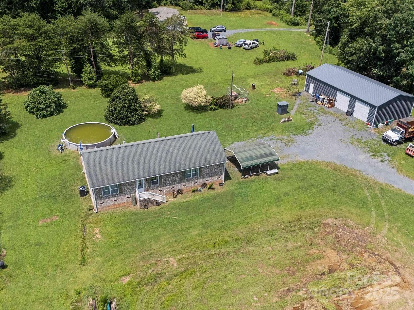 4.25 Acres of Residential Land with Home for Sale in Albemarle, North Carolina