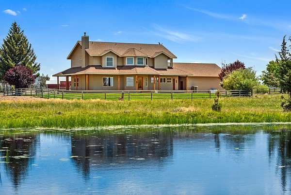 74.6 Acres of Land with Home for Sale in Powell Butte, Oregon