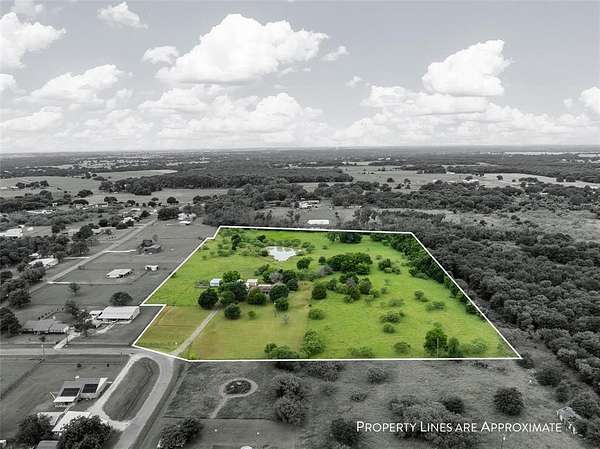 16.3 Acres of Land with Home for Sale in Gholson, Texas