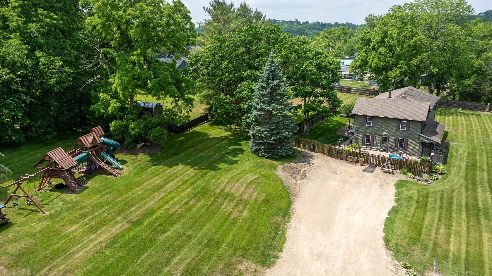 3.78 Acres of Land with Home for Sale in Galena, Illinois