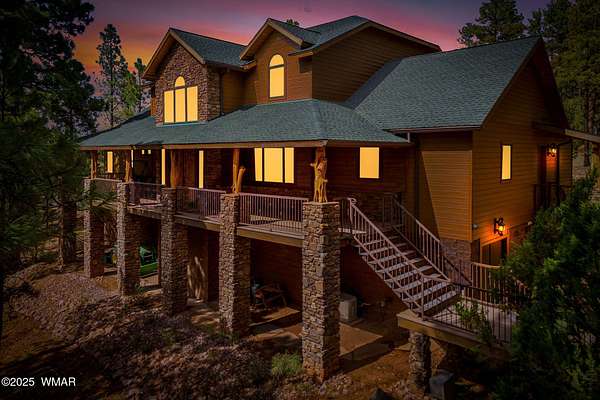 4.63 Acres of Residential Land with Home for Sale in Overgaard, Arizona