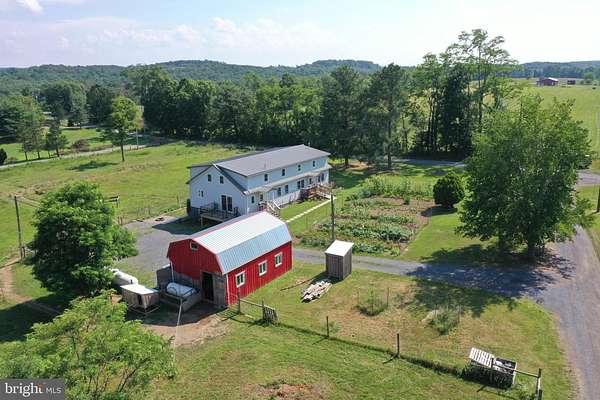 3.29 Acres of Residential Land with Home for Sale in Points, West Virginia