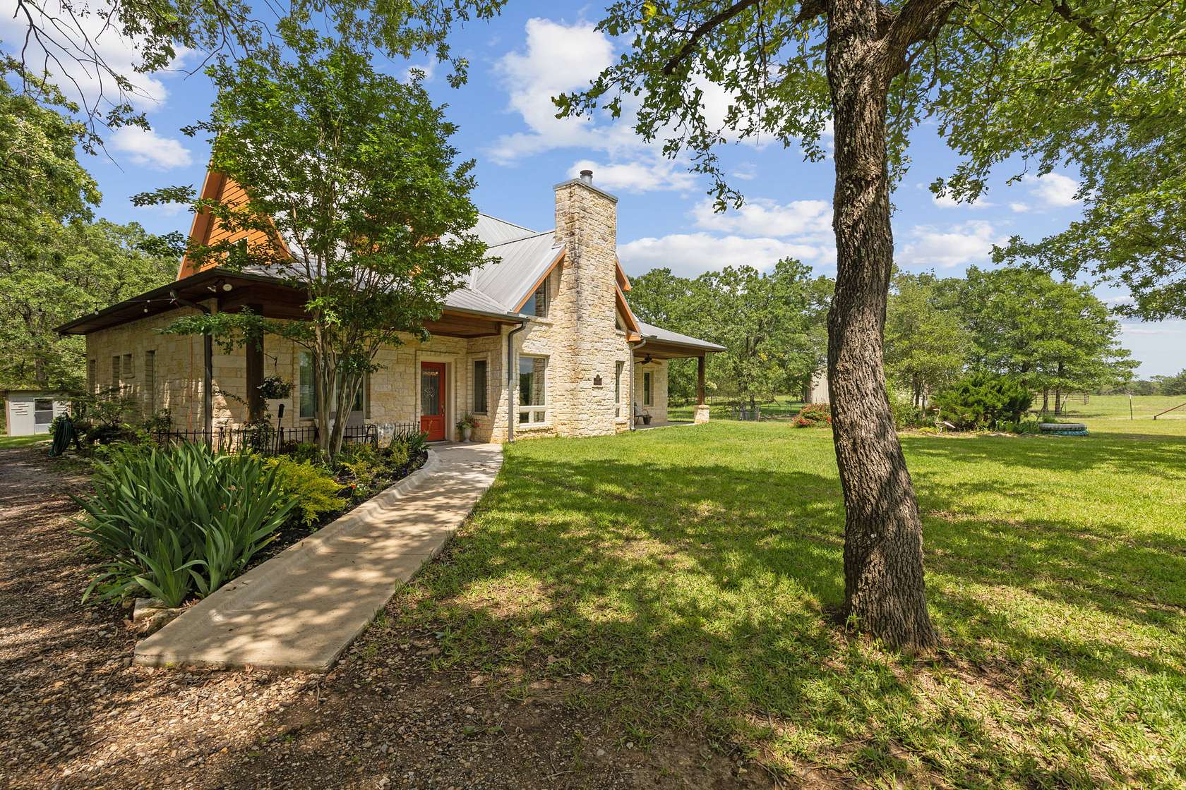 63 Acres of Land with Home for Sale in Terrell, Texas