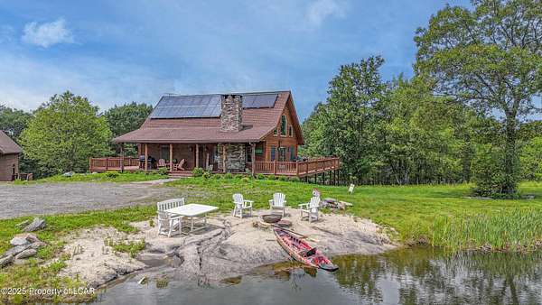 242 Acres of Recreational Land with Home for Sale in Roaring Brook Township, Pennsylvania