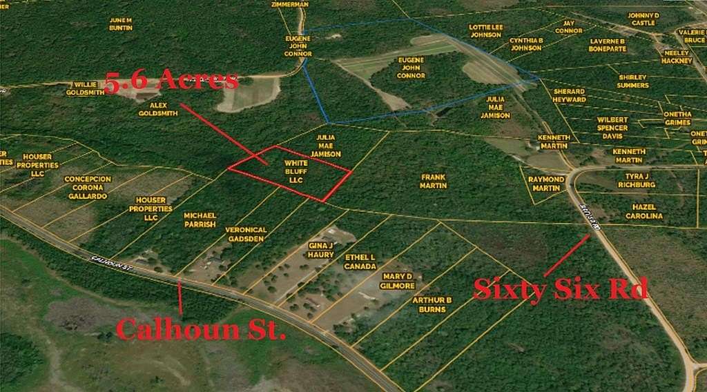 5.6 Acres of Land for Sale in Branchville, South Carolina