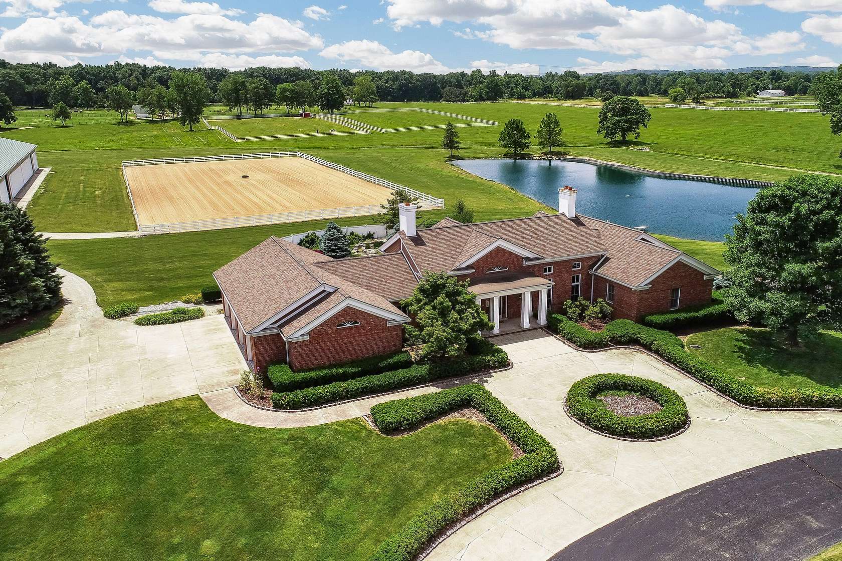 62.5 Acres of Agricultural Land with Home for Sale in Chelsea, Michigan
