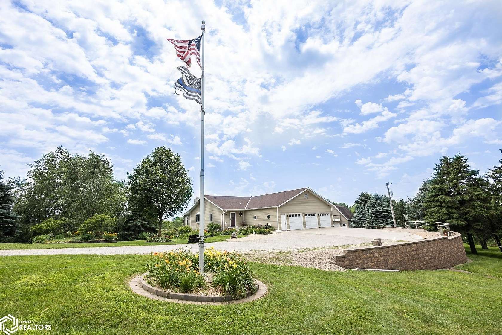 13.8 Acres of Land with Home for Sale in Clear Lake, Iowa