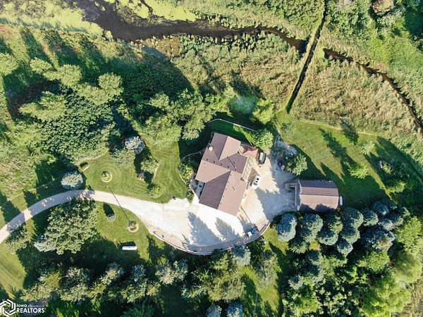 13.8 Acres of Land with Home for Sale in Clear Lake, Iowa