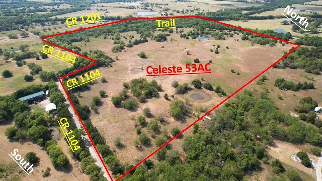 2 Acres of Residential Land for Sale in Celeste, Texas