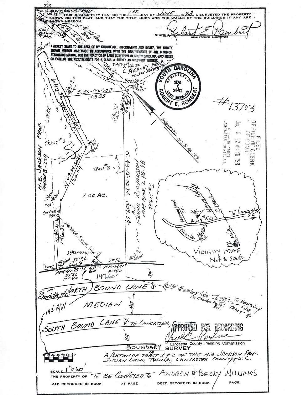 1 Acre of Land for Sale in Lancaster, South Carolina