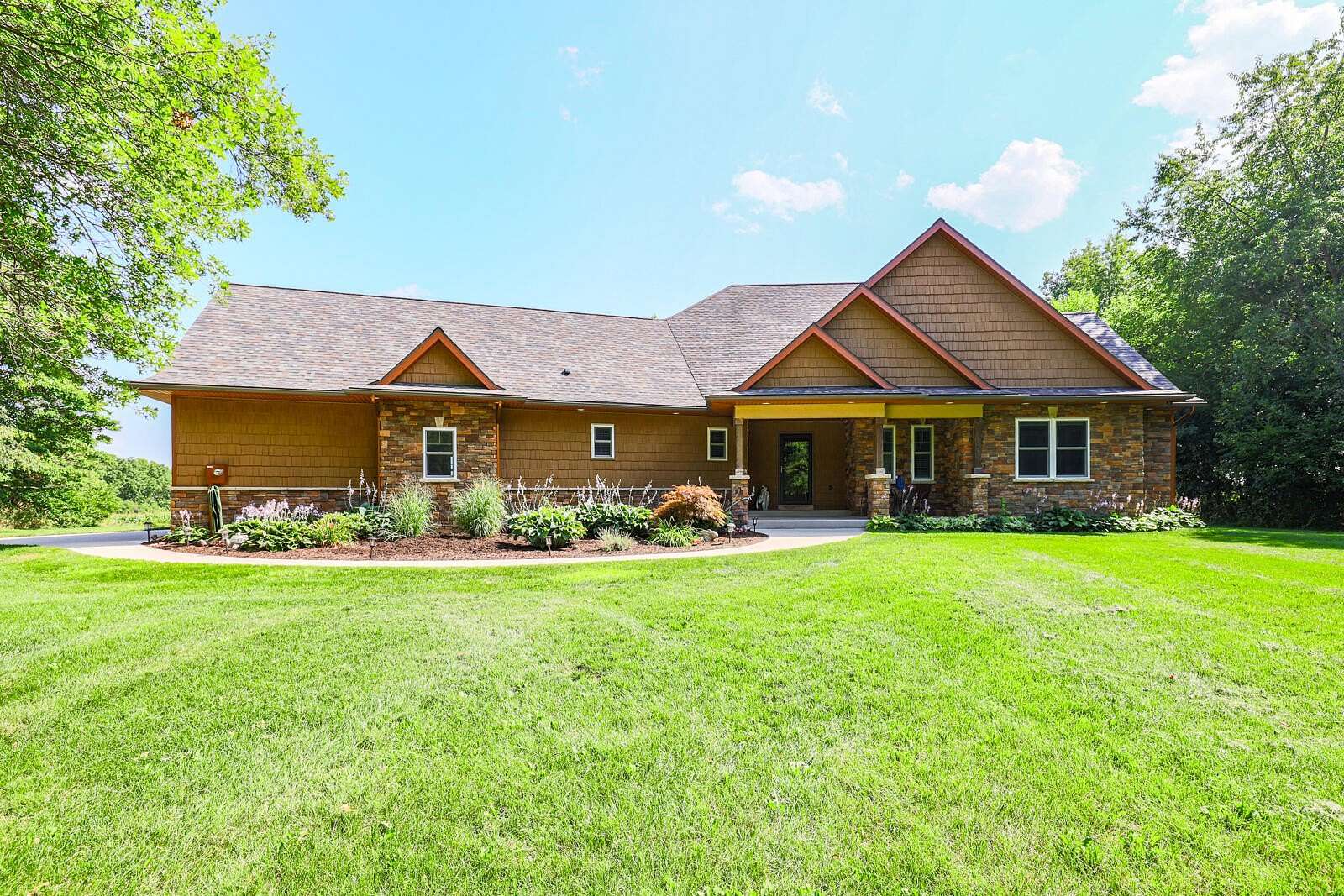 5.5 Acres of Land with Home for Sale in Alto, Michigan