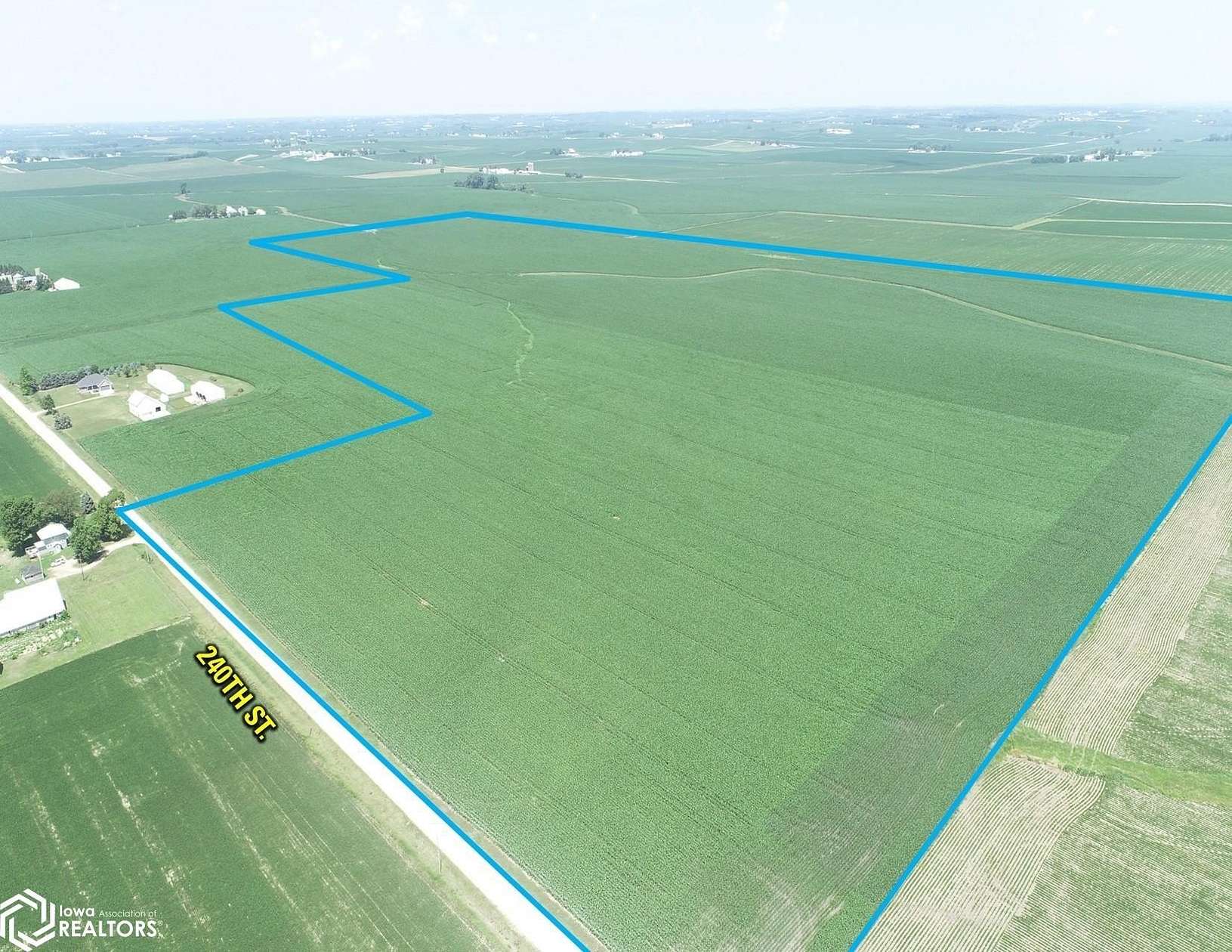 179 Acres of Agricultural Land for Sale in Low Moor, Iowa