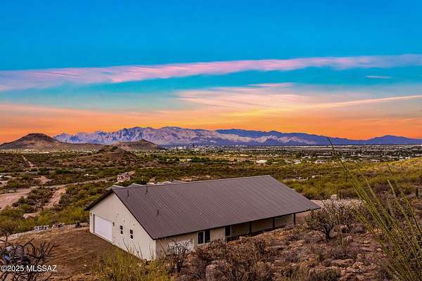4.7 Acres of Residential Land with Home for Sale in Tucson, Arizona