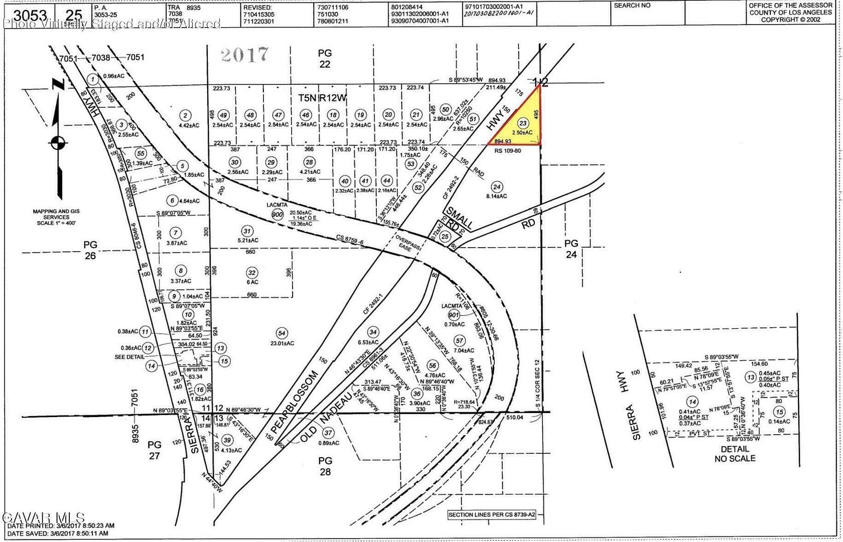 2.42 Acres of Land for Sale in Palmdale, California