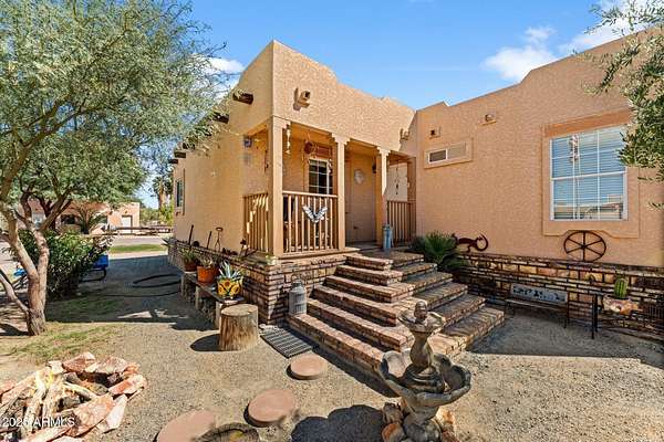 1.5 Acres of Residential Land with Home for Sale in Wenden, Arizona