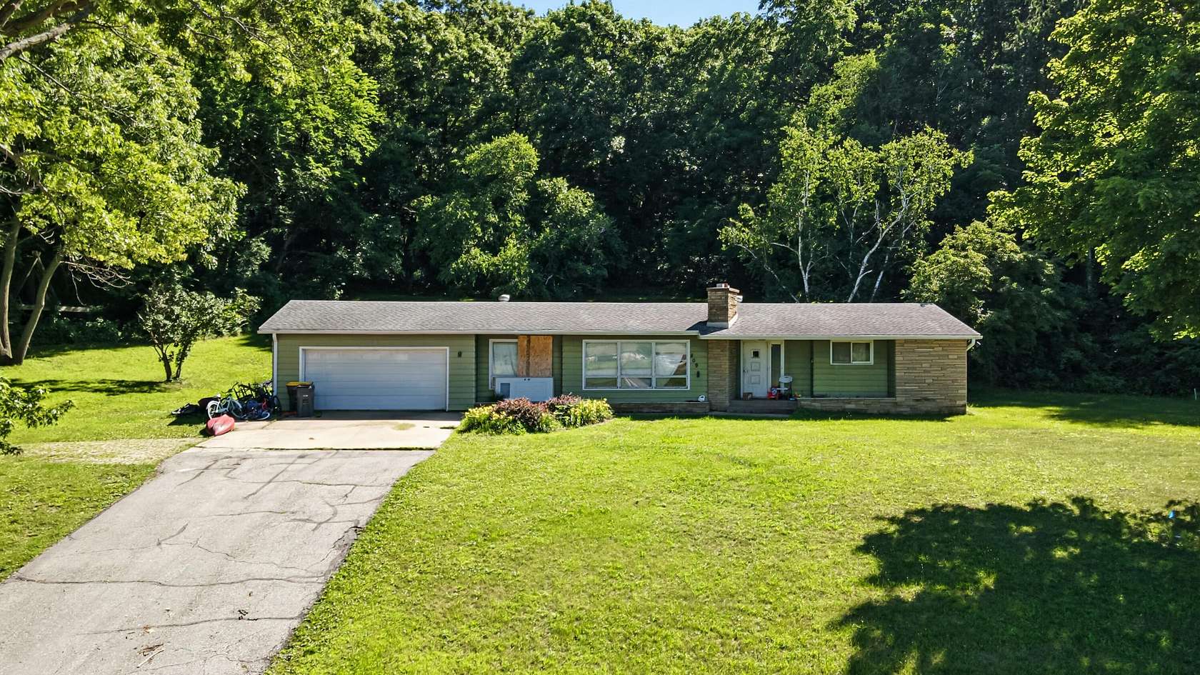 3.35 Acres of Residential Land with Home for Sale in Holmen, Wisconsin