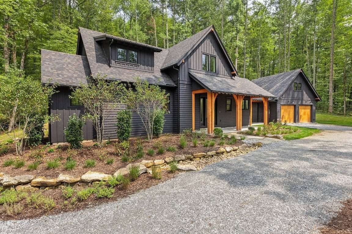 3.47 Acres of Residential Land with Home for Sale in Sapphire, North Carolina