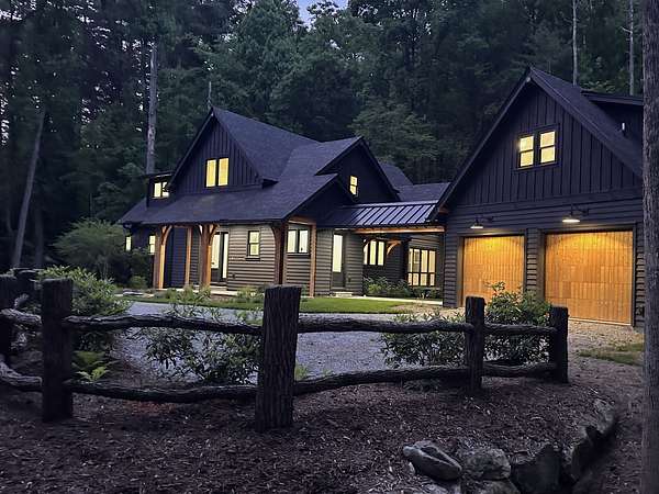3.47 Acres of Land with Home for Sale in Sapphire, North Carolina