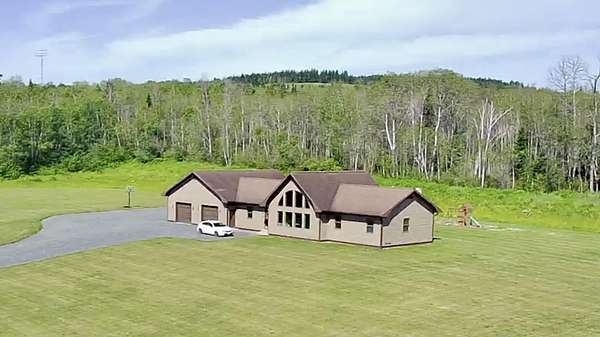 15 Acres of Recreational Land with Home for Sale in Van Buren, Maine