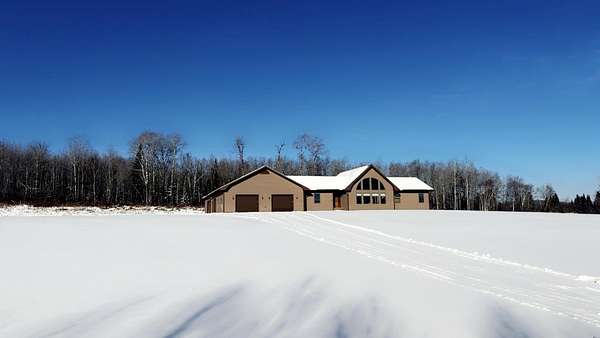 15 Acres of Recreational Land with Home for Sale in Van Buren, Maine