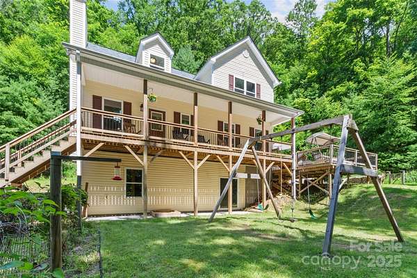 6.64 Acres of Residential Land with Home for Sale in Mars Hill, North Carolina