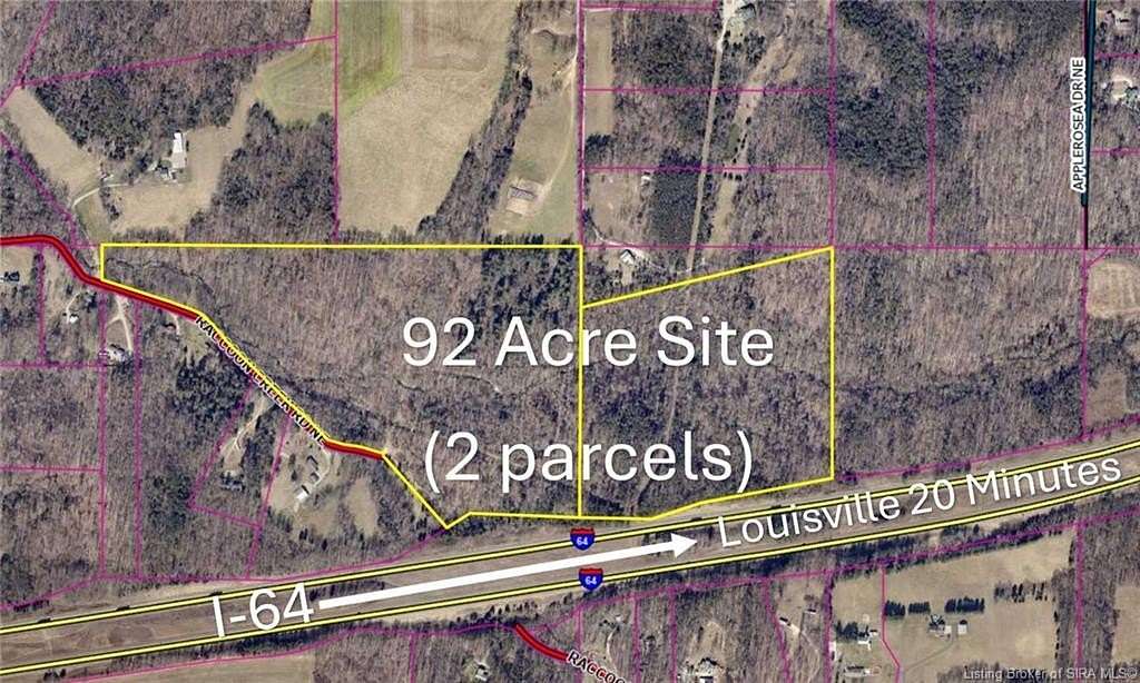 92.6 Acres of Recreational Land for Sale in Corydon, Indiana